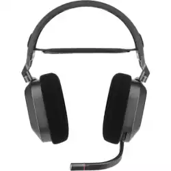 Геймърски слушалки с микрофон Corsair HS80 RGB Carbon безжични PC/PS5/PS4