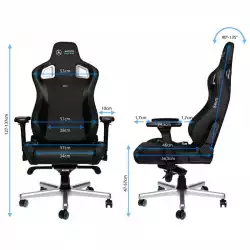 Геймърски стол noblechairs EPIC Mercedes-AMG Petronas Edition