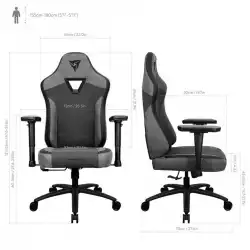 Геймърски стол ThunderX3 EAZE Loft - Черен                          