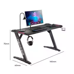 Геймърско бюро Nemesis Pro Led