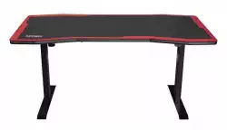 Геймърско бюро Nitro Concepts D16E, Carbon Red, Електрическо управление на височина
