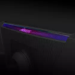 Гейминг монитор GIGABYTE AORUS FO32U2P, 31.5" QD-OLED, 4K UHD, 240Hz, 0.03ms, DP 2.1 UHBR20, Vesa ClearMR 13000, HDR 400, KVM
