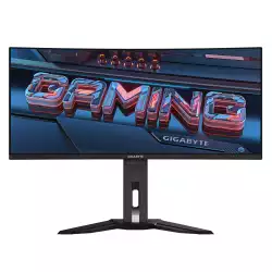 Гейминг монитор GIGABYTE MO34WQC - 34" QD-OLED, WQHD, 175Hz, 0.03ms, Vesa ClearMR 10000, HDR 400, KVM