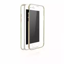 Гръб HAMA White Diamonds, 360° стъкло, за Apple iPhone 7/8/SE 2020, Златист