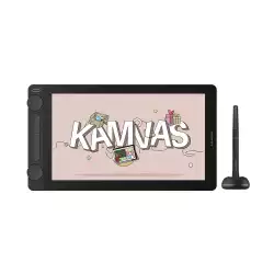 Графичен дисплей таблет HUION Kamvas 13, 5080 LPI, Черен                          