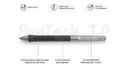 Графичен таблет HUION Inspiroy 2 S, 5080 LPI, Розов