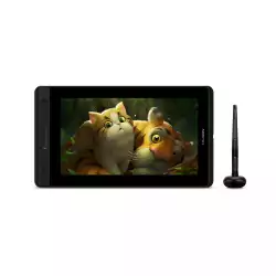 Графичен дисплей таблет HUION Kamvas Pro 13, USB-C, Черен/Сребрист                          