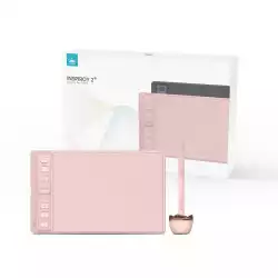 Графичен таблет HUION Inspiroy 2 S, 5080 LPI, Розов