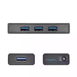 Хъб 4-портов J5 Create JUH340, USB 3.0, 1:4, Черен