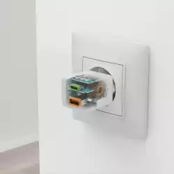 HAMA Бързо мини зарядно 1x USB-C, 1x USB-A, PD, 20 W, бяло