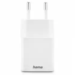 HAMA Бързо мини зарядно 1x USB-C, 1x USB-A, PD, 20 W, бяло