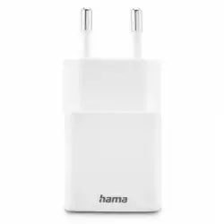 HAMA Бързо мини зарядно 1x USB-C, 1x USB-A, PD, 20 W, бяло