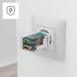 HAMA Бързо мини зарядно, 45 W, 1x USB-C - 1x USB-A, PD, бяло