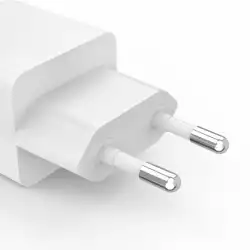 HAMA Бързо мини зарядно, 45 W, 1x USB-C - 1x USB-A, PD, бяло