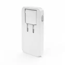 HAMA Бързо мини зарядно, 65W, 2x USB-C, 1x USB-A, PD, плоско, бяло