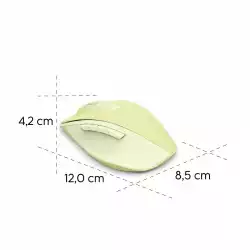 HAMA Безжична оптична мишка WM-500 Recharge, зелена, 6 бут.,800/1200/1600 dpi, безшумна