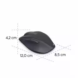 HAMA Безжична оптична мишка WM-500 Recharge , черна, 6 бут.,800/1200/1600 dpi, безшумна