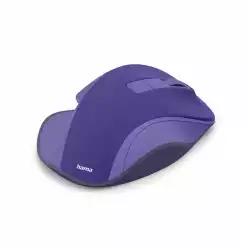 HAMA Безжична оптична мишка WM-500 Recharge, 6 бут.,800/1200/1600 dpi, безшумна, лилаво