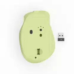HAMA Безжична оптична мишка WM-500 Recharge, зелена, 6 бут.,800/1200/1600 dpi, безшумна