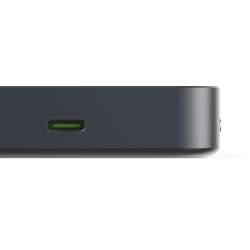 HAMA Безжична външна батерия Qi2, 10000mAh, индуктивно зареждане, антрацит