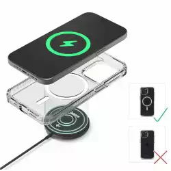 HAMA Безжично зарядно устройство Qi2, 15 W, черно,