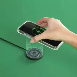 HAMA Безжично зарядно устройство Qi2, 15 W, черно, за Apple