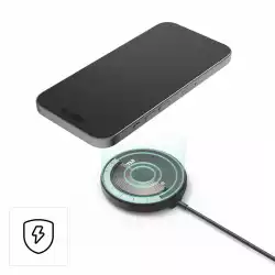 HAMA Безжично зарядно устройство Qi2, 15 W, черно,