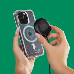 HAMA Безжично зарядно устройство Qi2, 15 W, черно, за Apple