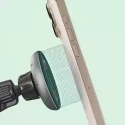 HAMA Безжично зарядно устройство Qi2, 15W, за кола, черно