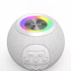 HAMA Блутут колонка "Ball Shape Speaker", 5 светлинни режима, 5W, 188238
