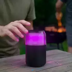 HAMA Блутут колонка "Can Speaker" 5 W, 4 LED режима на осветление