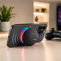 HAMA Блутут колонка "MagBuddy", 5 W, сива