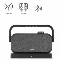 HAMA Блутут колонка за телевизори, 2.4 GHz докинг станция, ​​стерео