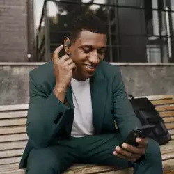 Hama Блутут слушалки Open-ear, „Spirit Open“, True Wireless, приложение