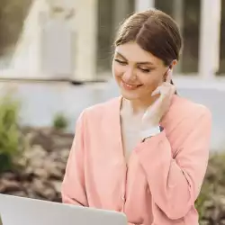 HAMA Блутут слушалки "Freedom Buddy II", True Wireless, Розов