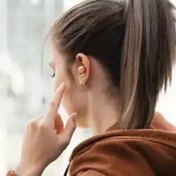 HAMA Блутут слушалки "Freedom Buddy II", True Wireless, Оранжев