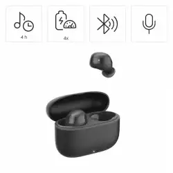 HAMA Блутут слушалки "Freedom Buddy II", True Wireless, Черен