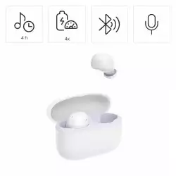 HAMA Блутут слушалки "Freedom Buddy II", True Wireless, Бял