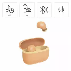 HAMA Блутут слушалки "Freedom Buddy II", True Wireless, Оранжев
