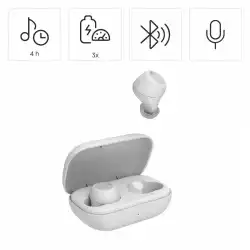 Hama Блутут слушалки &ldquo;Spirit Chop II&rdquo;, TWS, in-Ear, бяло                          