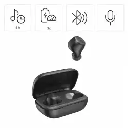 Hama Блутут слушалки &ldquo;Spirit Chop II&rdquo;, TWS, in-Ear, черни                          
