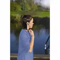 HAMA Блутут слушалки, спортни, "Freedom Neck III", микрофон, черни