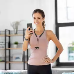 HAMA Блутут слушалки, спортни, "Freedom Neck III", микрофон, черни