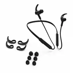 HAMA Блутут слушалки, спортни, "Freedom Neck III", микрофон, черни