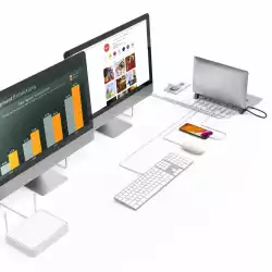 HAMA Докинг станция "Connect2Office Basic V2" USB-C, 9 в 1 за лаптоп