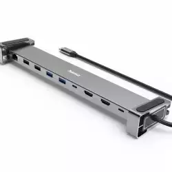 HAMA Докинг станция "Connect2Office Basic V2" USB-C, 9 в 1 за лаптоп
