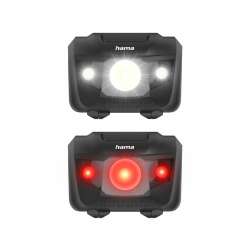HAMA Фенер Челник HL200" LED, батерии, спорт, 4 режима