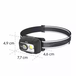 HAMA Фенер Челник/ LED "HL500-C", USB-C, 4 Режима