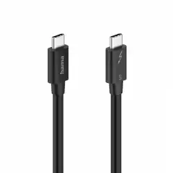 HAMA Кабел "USB-C" Thunderbolt-5, 80 Gbit/s, 5A, 240W, Ultra-HD 8K, 1.00 m