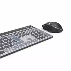 HAMA Комплект безжична клавиатура-мишка "WKM-750", Bluetooth & 2.4Ghz, кирилизирана